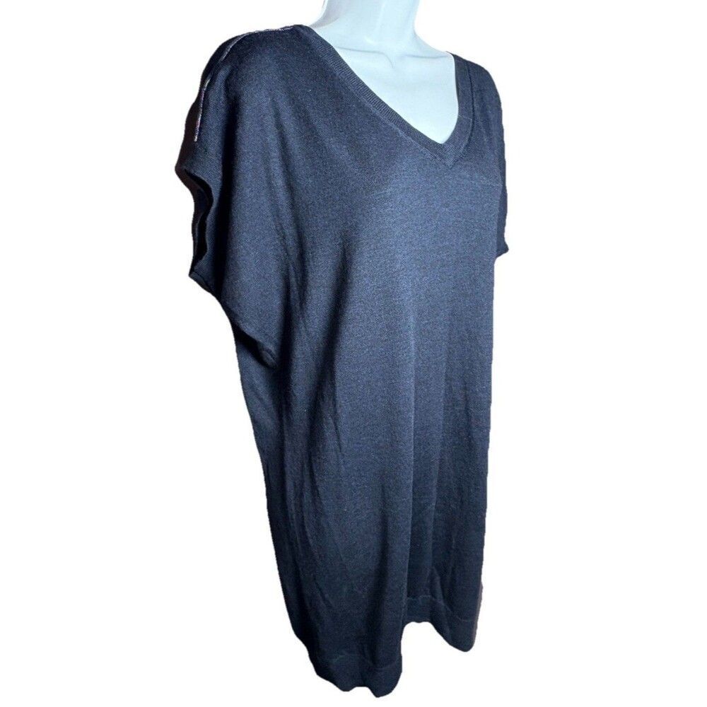 Zadig & Voltaire Rifle M Dress 100% Merino Wool Navy Blue Size XS LUXURY - Picture 7 of 10